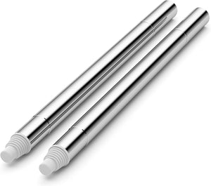 oshang Flat Mop Handle Extension Pole, for Extending & Replacing Flat Mop Handle, Stainless Steel Mop Handle Rods